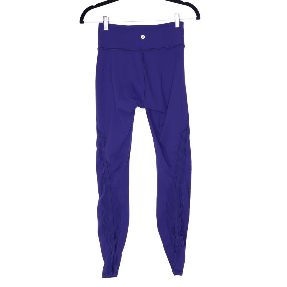 LULULEMON Essential Rhythm Pant Emperor Blue Full On Yoga Active Women's 6 - Picture 2 of 8